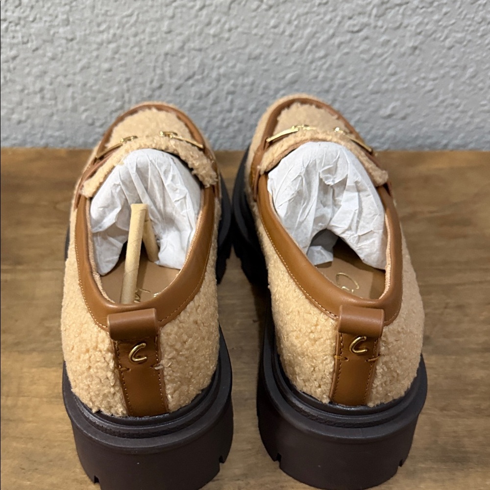 Circus by Sam Edelman Women's Brown and Tan Loafers size 8 New in Box - Picture 4 of 10